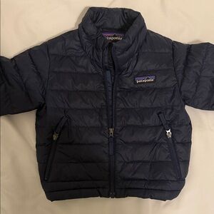 Patagonia Kids Navy Puffer Jacket
